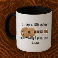 I Play The Ukulele Coffee Mug thumb 2