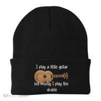 I Play The Ukulele Beanie thumb 0