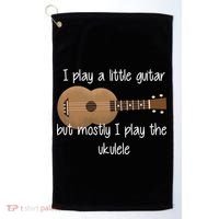 I Play The Ukulele Golf Towel thumb 0