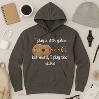 I Play The Ukulele Hoodie thumb 3