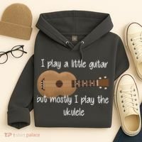 I Play The Ukulele Hoodie thumb 4