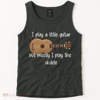 I Play The Ukulele Tank Top thumb 2