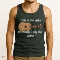 I Play The Ukulele Tank Top thumb 3