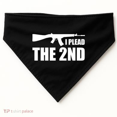 I Plead The Second USA-Made Doggie Bandana
