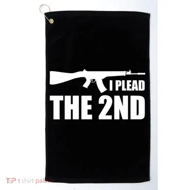 I Plead The Second Golf Towel