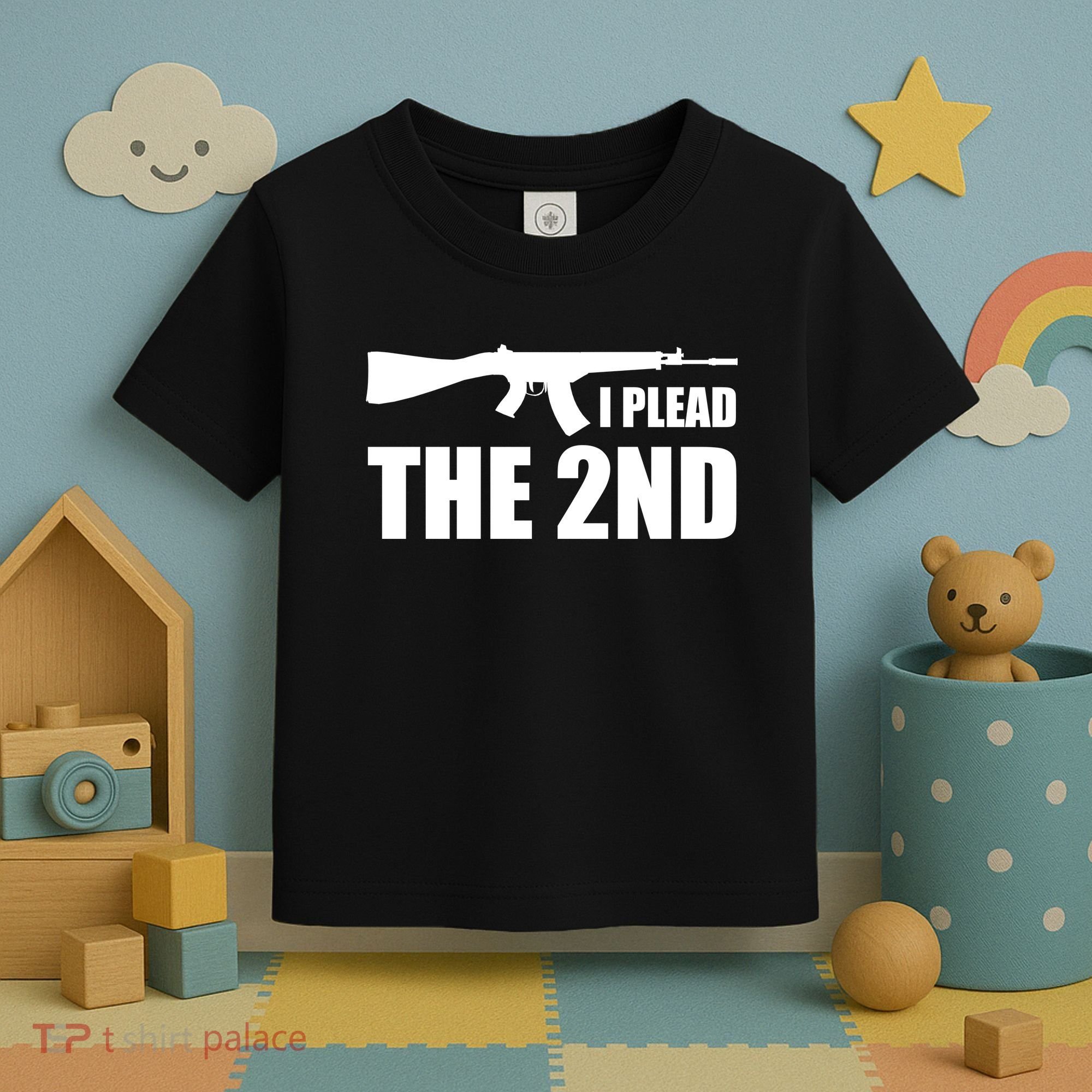 I Plead The Second Toddler T-Shirt