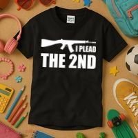 I Plead The Second Kids T-Shirt thumb 3