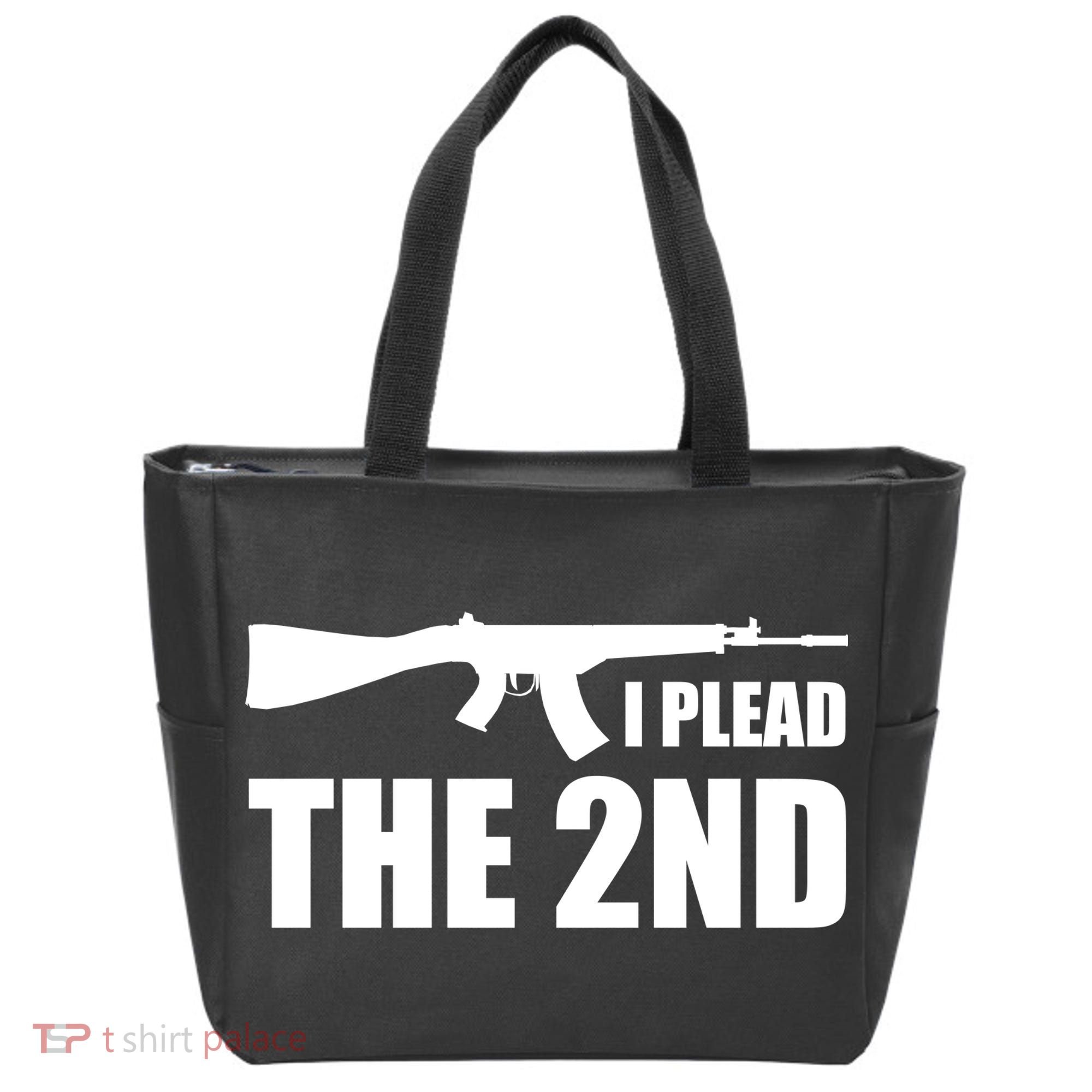I Plead The Second Tote Bag