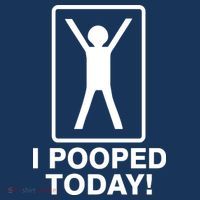 I Pooped Today! Apron thumb 3