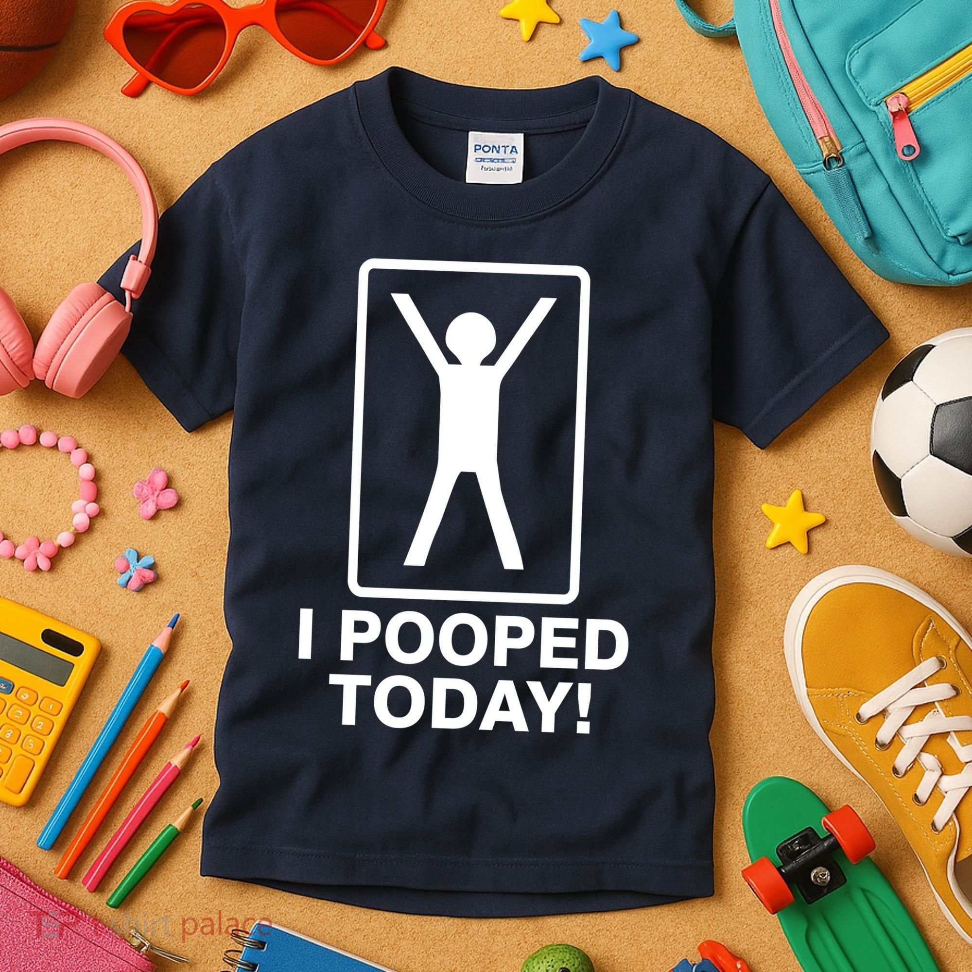 I Pooped Today! Kids T-Shirt