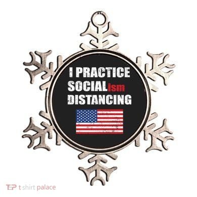 I Practiced Socialism Distancing Ornament