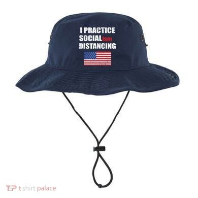 I Practiced Socialism Distancing Bucket Hat