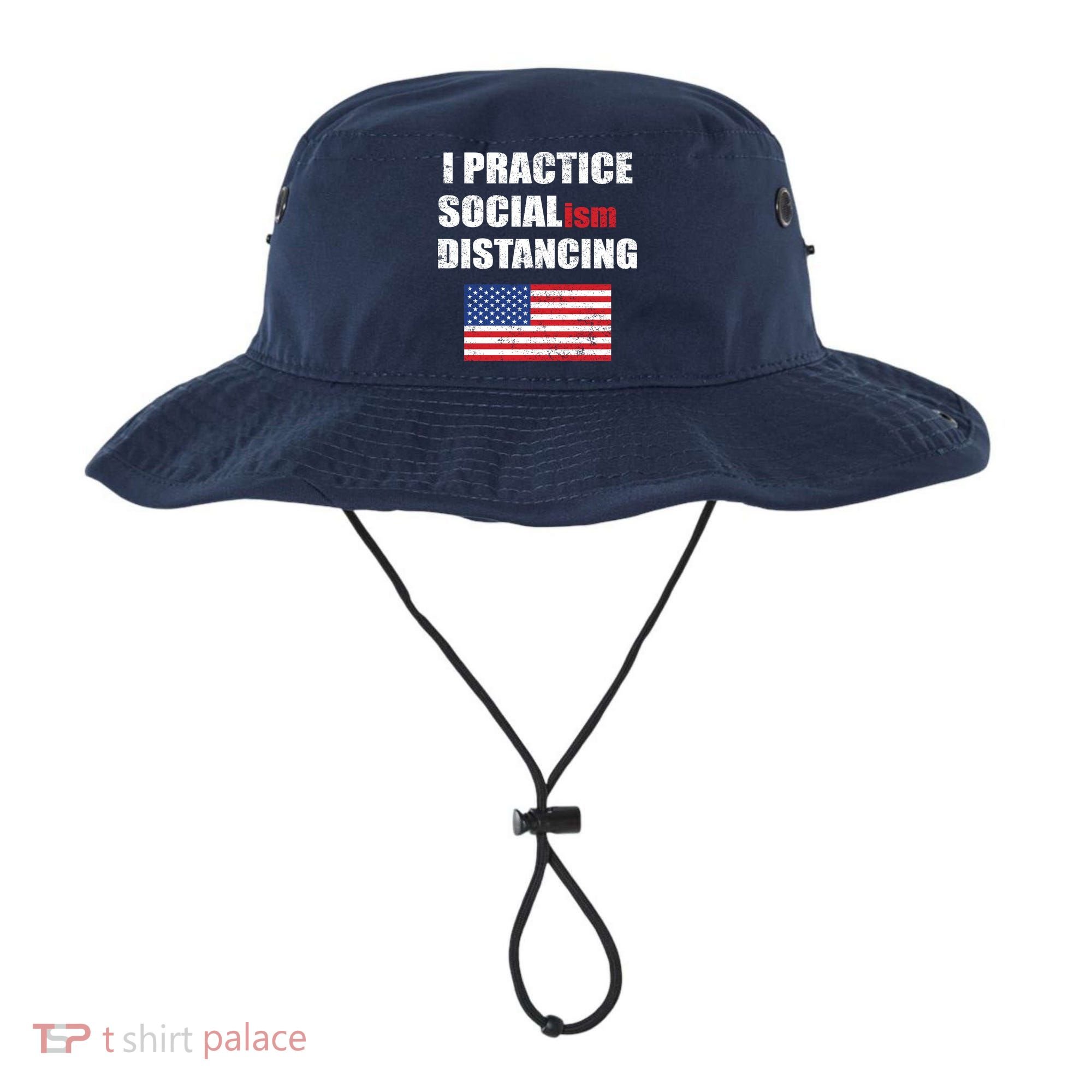 I Practiced Socialism Distancing Bucket Hat