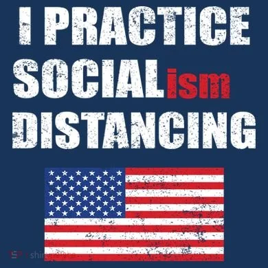 I Practiced Socialism Distancing Baby Bodysuit