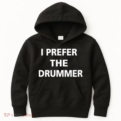 I Prefer A Drummer Kids Hoodie