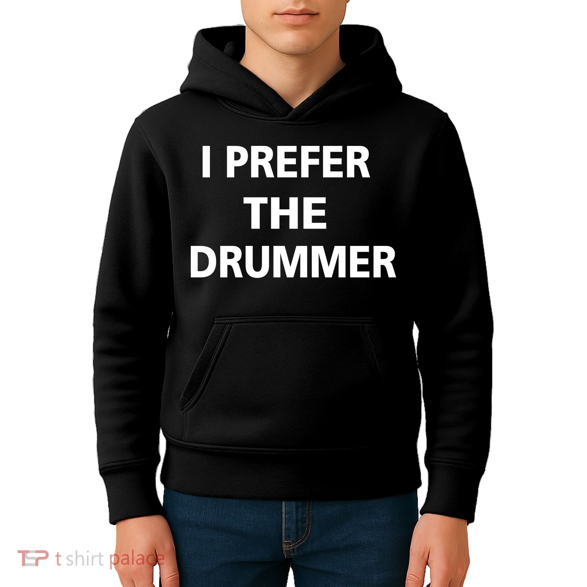 I Prefer A Drummer Kids Hoodie