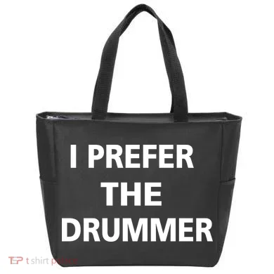 I Prefer A Drummer Tote Bag