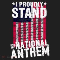 I Proudly Stand For The National Anthem Pledge Tumbler thumb 3