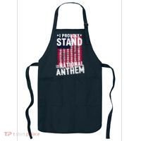 I Proudly Stand For The National Anthem Pledge Apron thumb 0