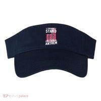 I Proudly Stand For The National Anthem Pledge Visor thumb 0