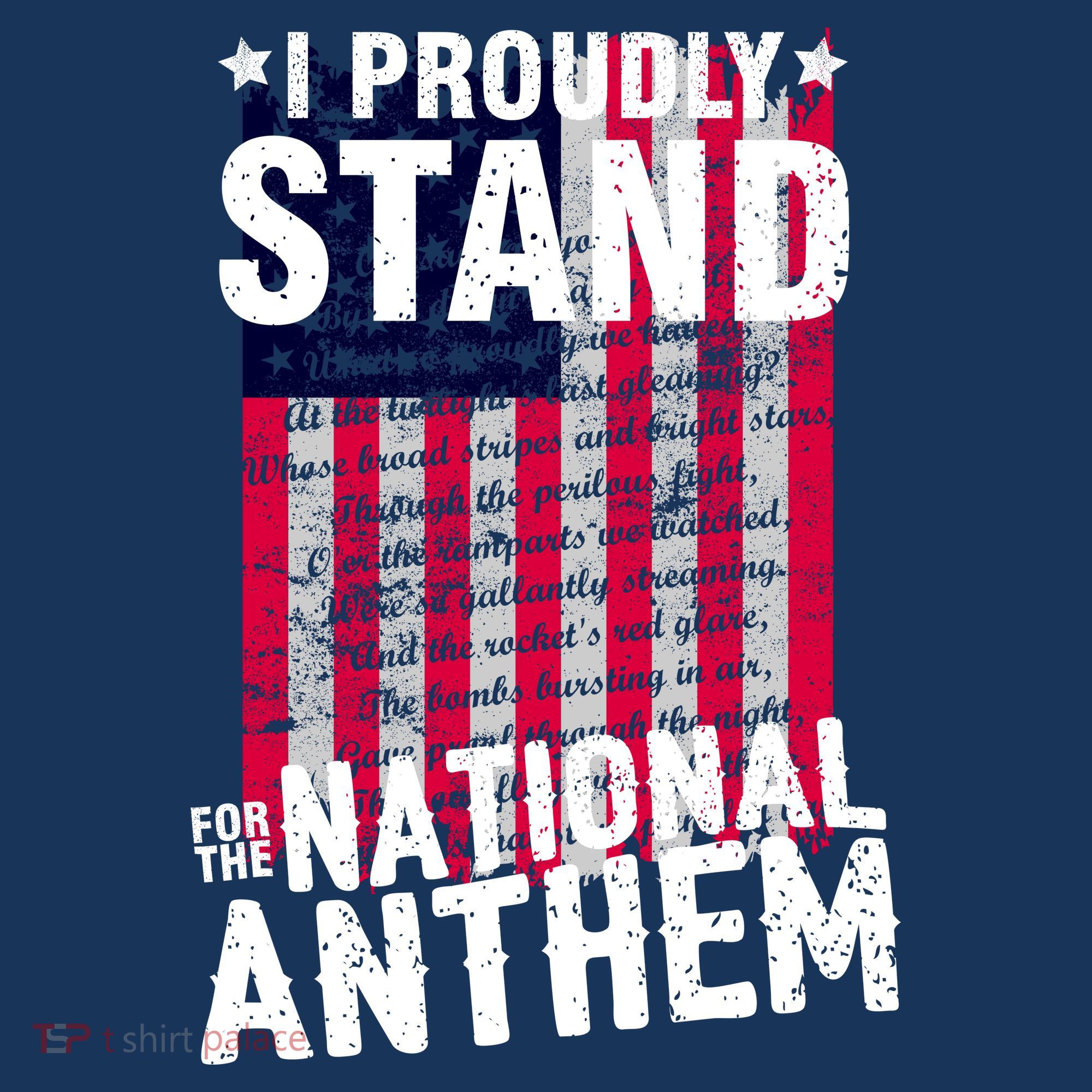 I Proudly Stand For The National Anthem Pledge Kids Sweatshirt