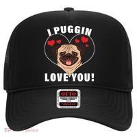 I Puggin Love You Hat thumb 0