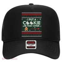 I Put A Cookie In That Oven Ugly Christmas Sweater Hat thumb 0