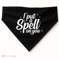 I Put A Spell On You USA-Made Doggie Bandana thumb 0