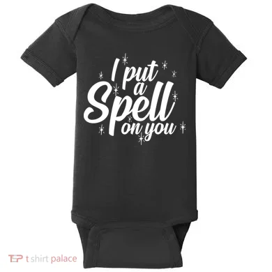 I Put A Spell On You Baby Bodysuit
