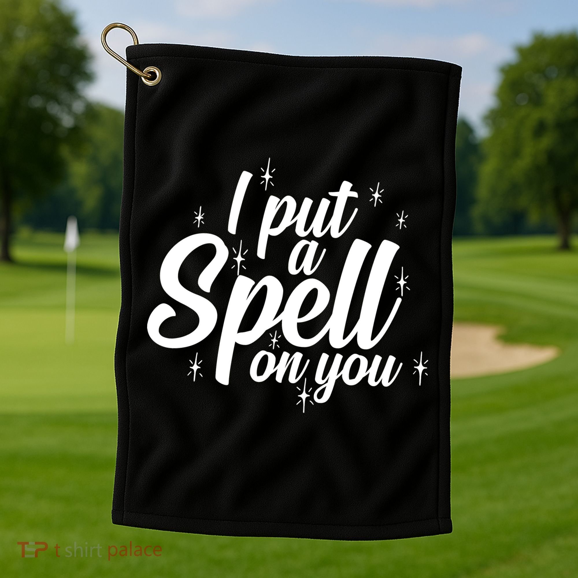 I Put A Spell On You Golf Towel