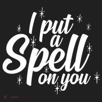 I Put A Spell On You Golf Towel thumb 3