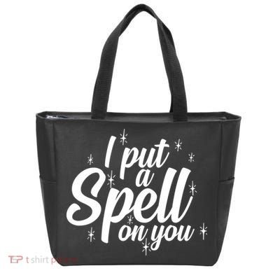 I Put A Spell On You Tote Bag