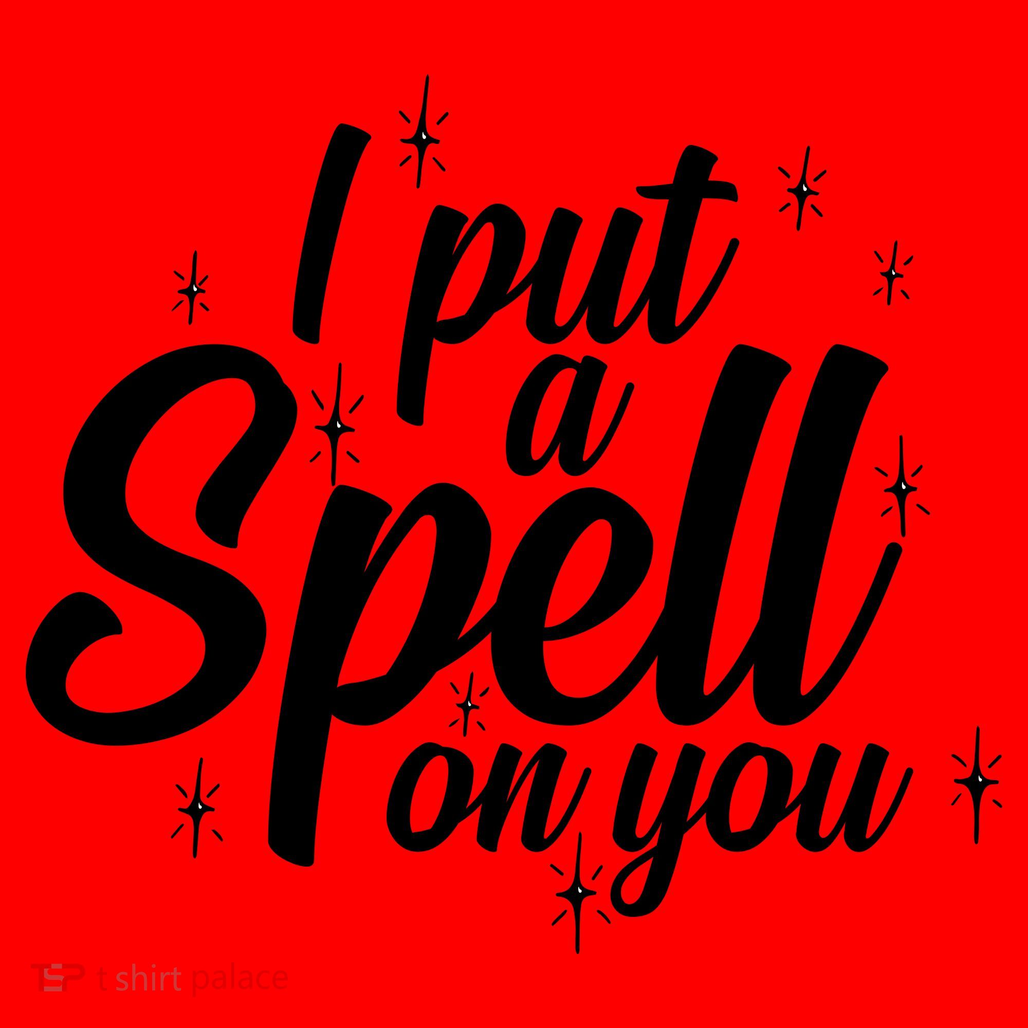 I Put A Spell On You Santa Hat