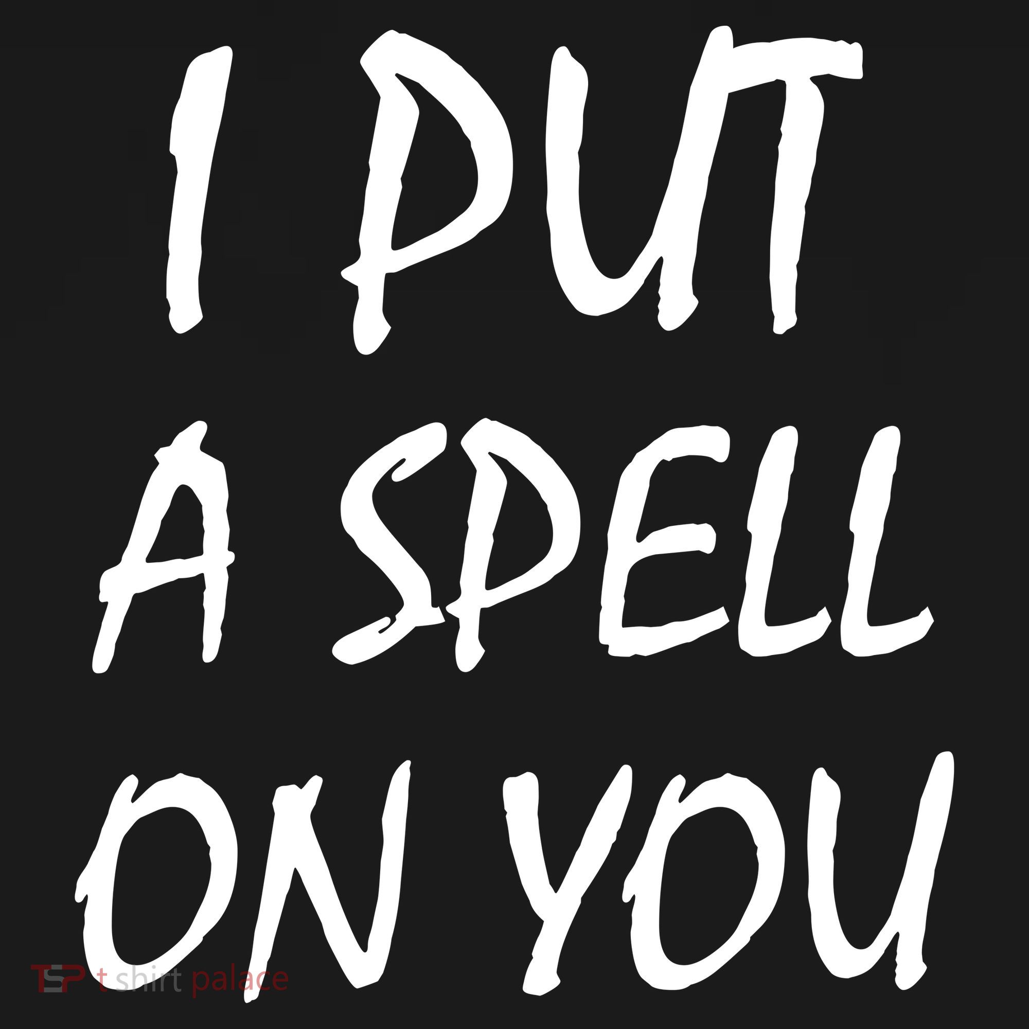 I Put A Spell On You Funny Witch Doggie Tank