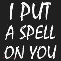 I Put A Spell On You Funny Witch Beanie thumb 2