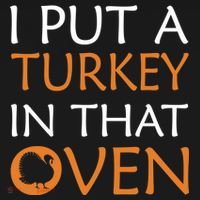 I Put A Turkey In That Oven USA-Made Doggie Bandana thumb 2