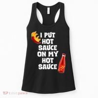 I Put Hot Sauce On My Hot Sauce Women's Tank Top thumb 0