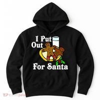 I Put Out For Santa Cookies and Milk Hoodie thumb 0