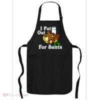 I Put Out For Santa Cookies and Milk Apron thumb 0