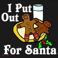 I Put Out For Santa Cookies and Milk Bucket Hat thumb 4