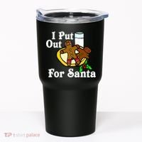I Put Out For Santa Cookies and Milk Tumbler thumb 0