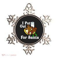 I Put Out For Santa Cookies and Milk Ornament thumb 0