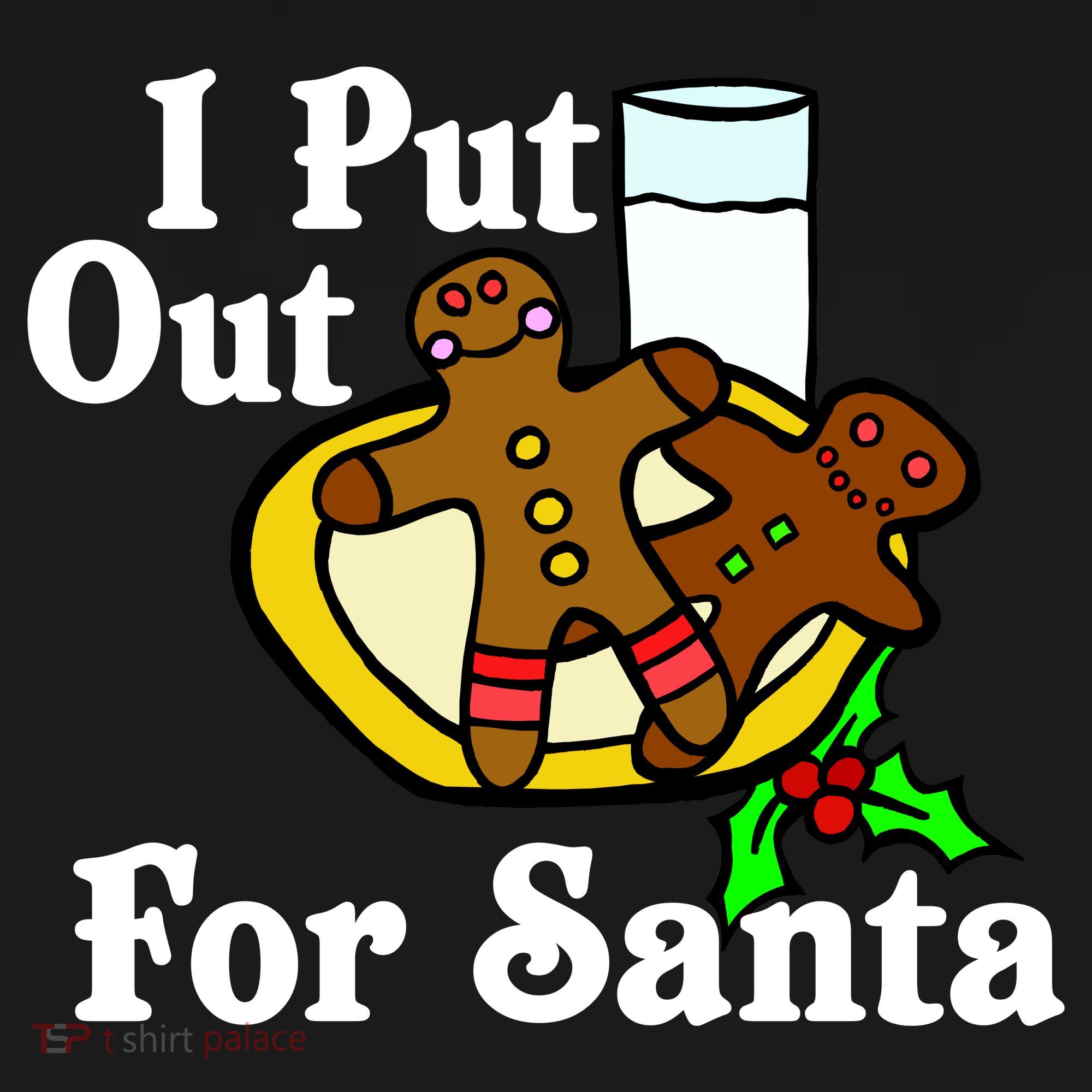 I Put Out For Santa Cookies and Milk Ornament