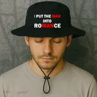I Put The Man Into Romance Bucket Hat thumb 2