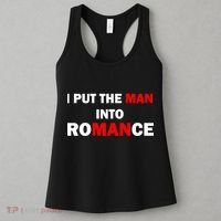 I Put The Man Into Romance Women's Tank Top thumb 3