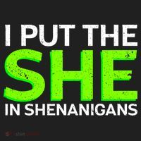 I Put The She In Shenanigans Women's Sweatshirt thumb 2