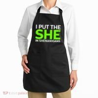 I Put The She In Shenanigans Apron thumb 2