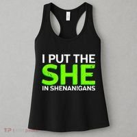 I Put The She In Shenanigans Women's Tank Top thumb 3