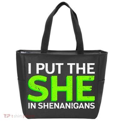 I Put The She In Shenanigans Tote Bag