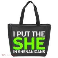 I Put The She In Shenanigans Tote Bag thumb 0